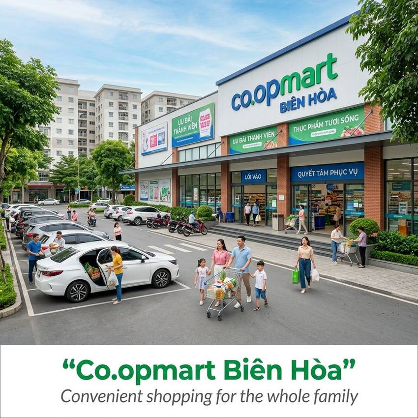 Co.opmart Biên Hòa — siêu thị tiện lợi cho gia đình