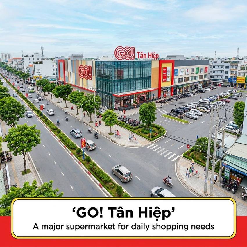 GO! Tân Hiệp — đại siêu thị phục vụ nhu cầu hằng ngày