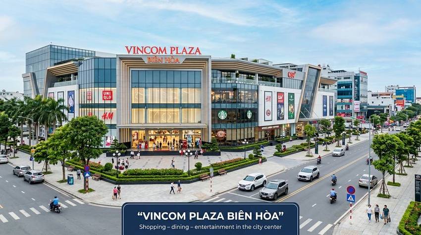 Vincom Plaza Biên Hòa — trung tâm mua sắm, giải trí liền kề